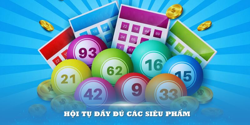 Bao la các sản phẩm xổ số 77win chờ bạn khám phá